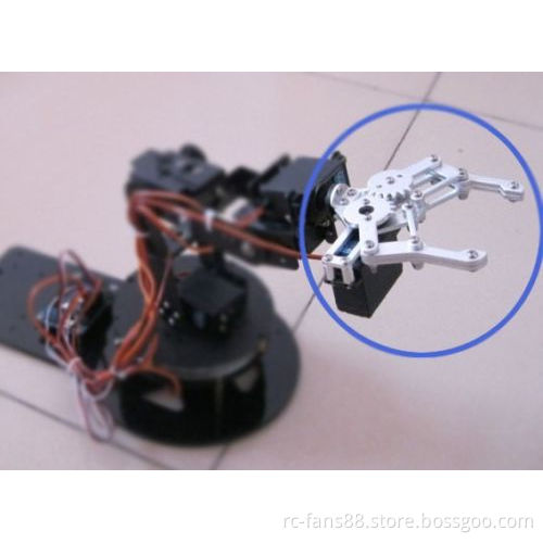 6 dof robot arm gripper for arduino for education